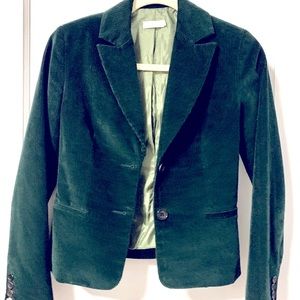 Chaiken Green Corduroy Blazer, Size 2